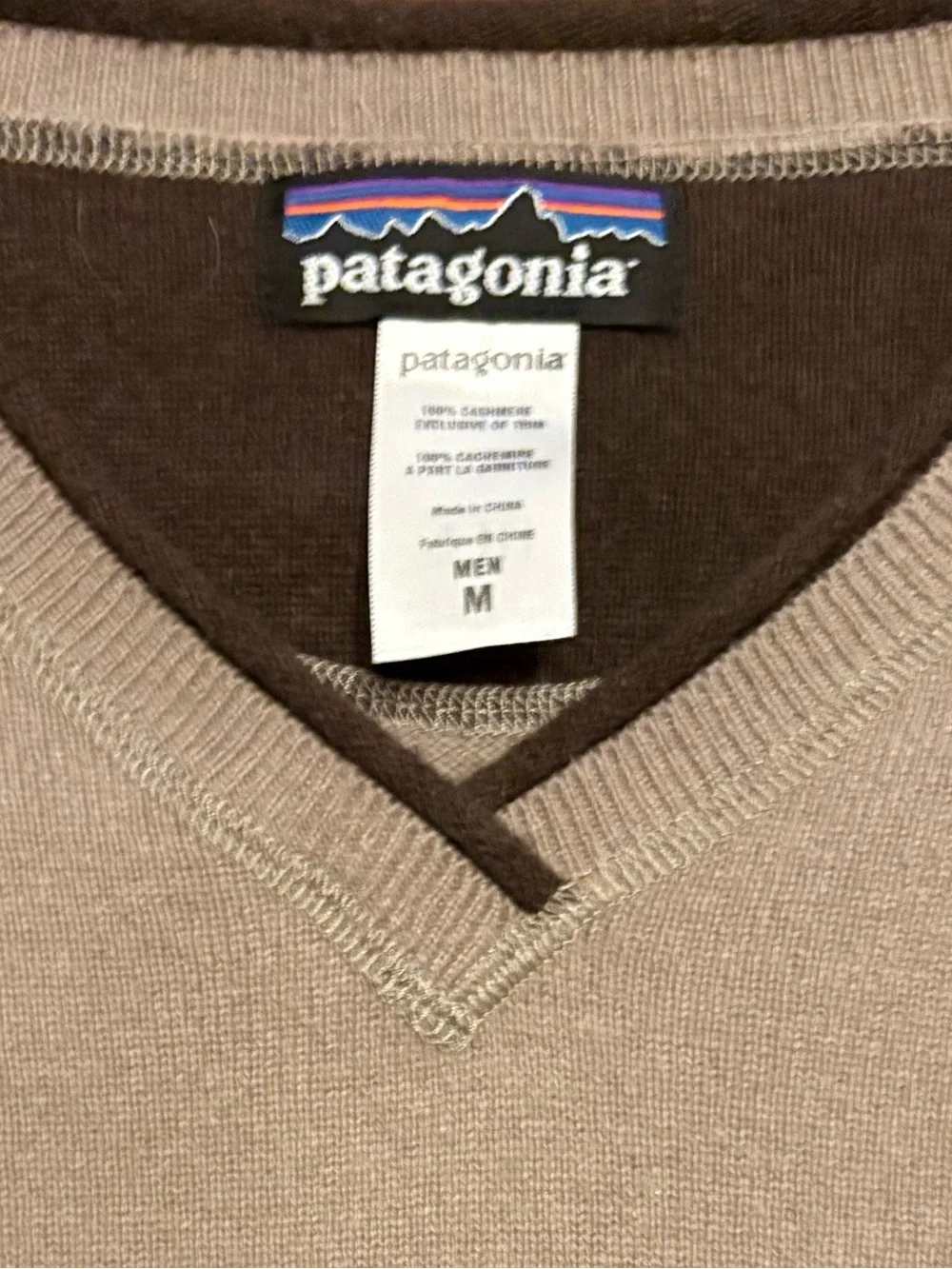 Patagonia neck sweater